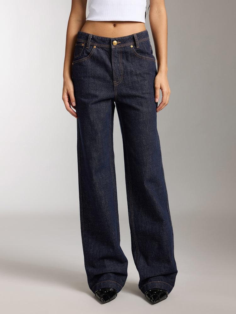 miss sixty STRAIGHT FIT JEANS DARK BLUE