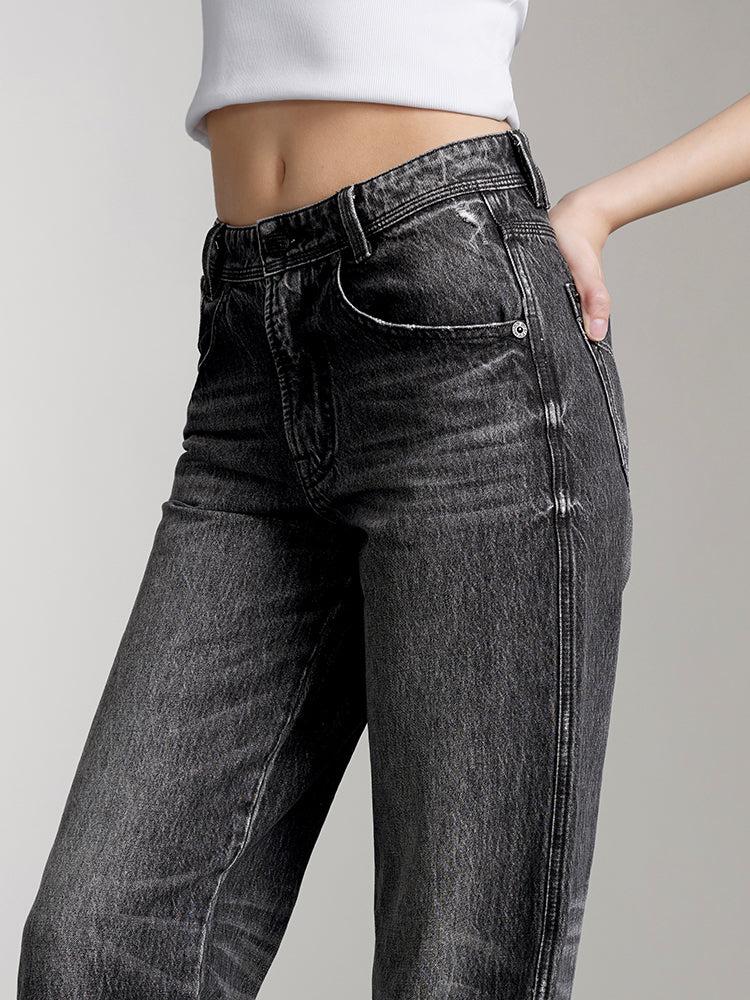 Miss Sixty STRAIGHT FIT JEANS IN BLACK BLACK FOG