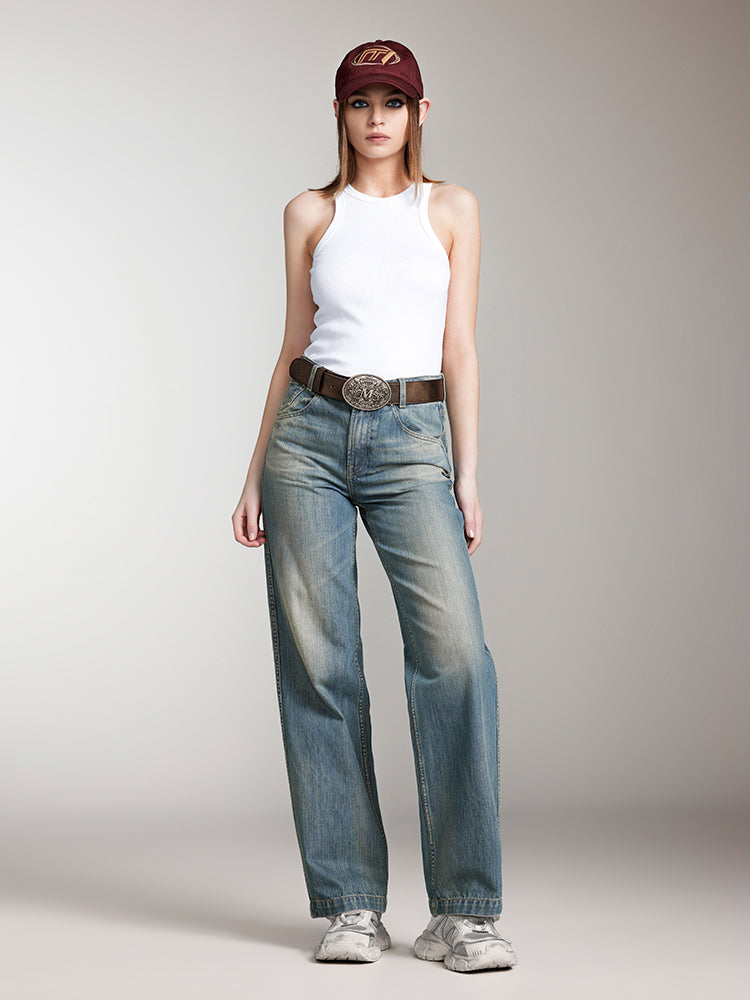 Miss Sixty STRAIGHT FIT JEANS MIDDLE BLUE