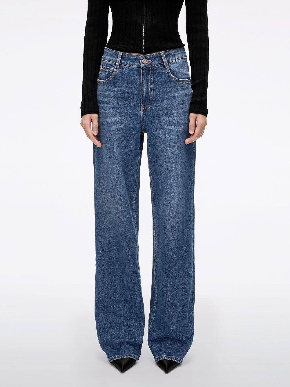 miss sixty STRAIGHT-FIT JEANS MIDDLE BLUE