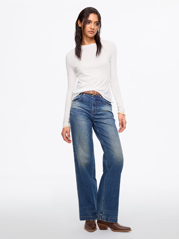 Miss Sixty STRAIGHT-LEG JEANS DEEP BLUE