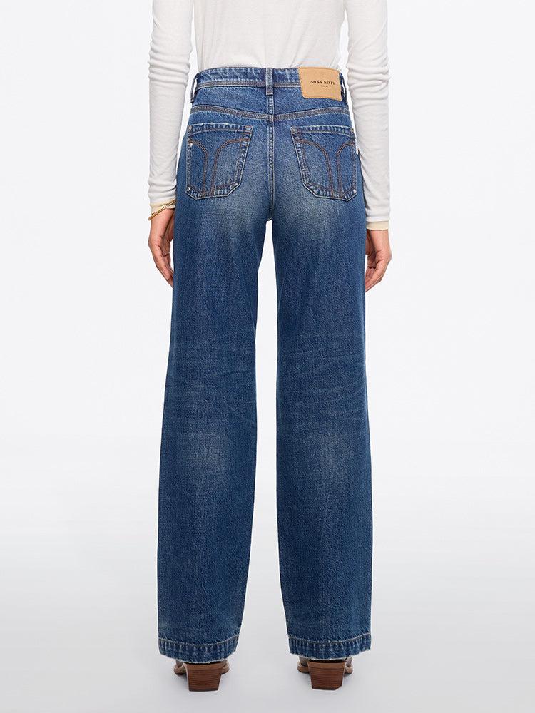 Miss Sixty STRAIGHT-LEG JEANS DEEP BLUE