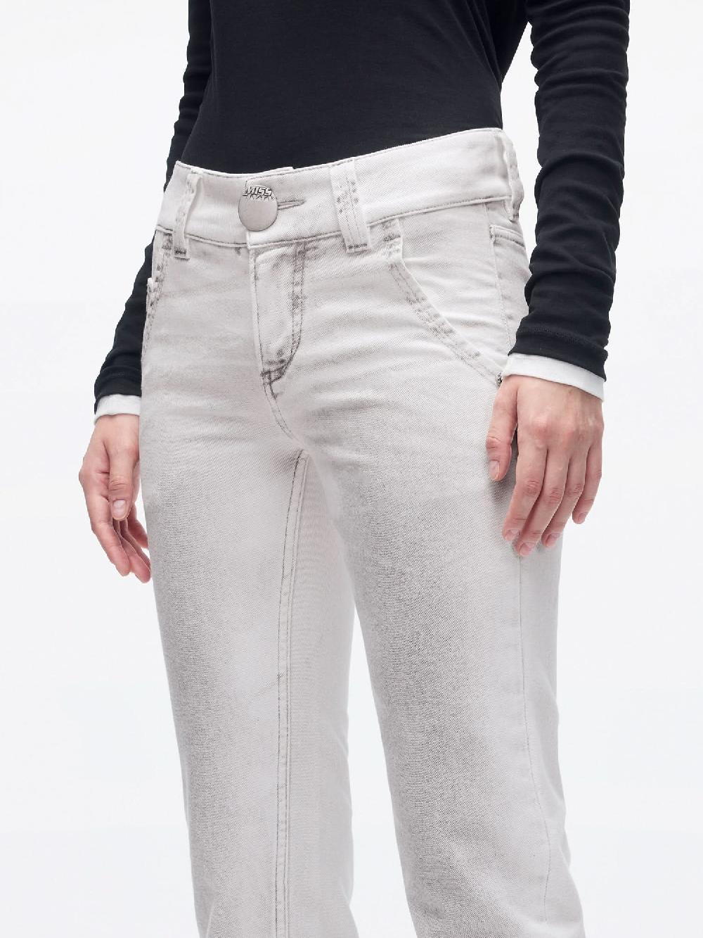 Miss Sixty STRAIGHT-LEG JEANS WHITE/BLACK