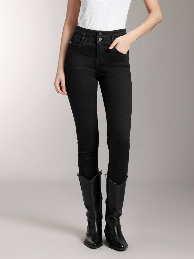 miss sixty STRETCH SLIM FIT BRUSHED JEANS BLACK
