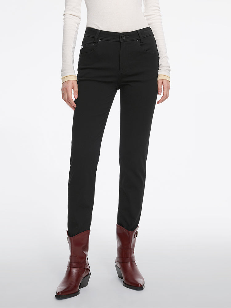miss sixty STRETCHY SLIM-FIT JEANS-SSM BLACK