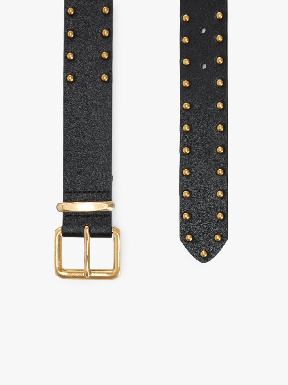 Miss Sixty STUDDED LEATHER BELT BLACK
