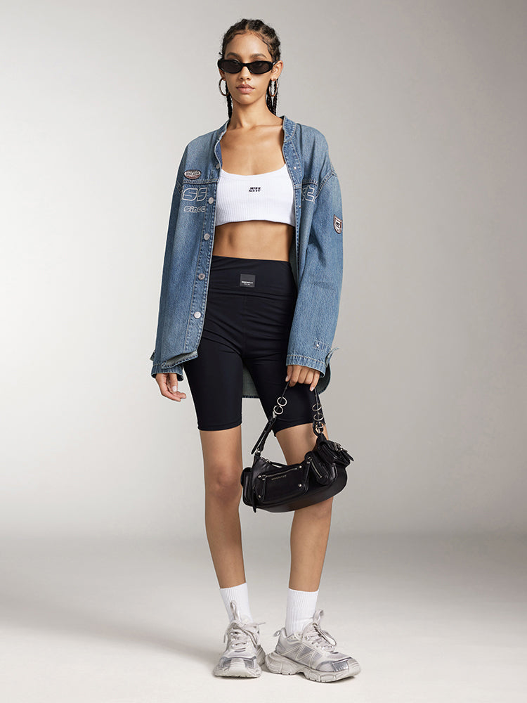 Miss Sixty STYLE DENIM SHIRT MIDDLE BLUE