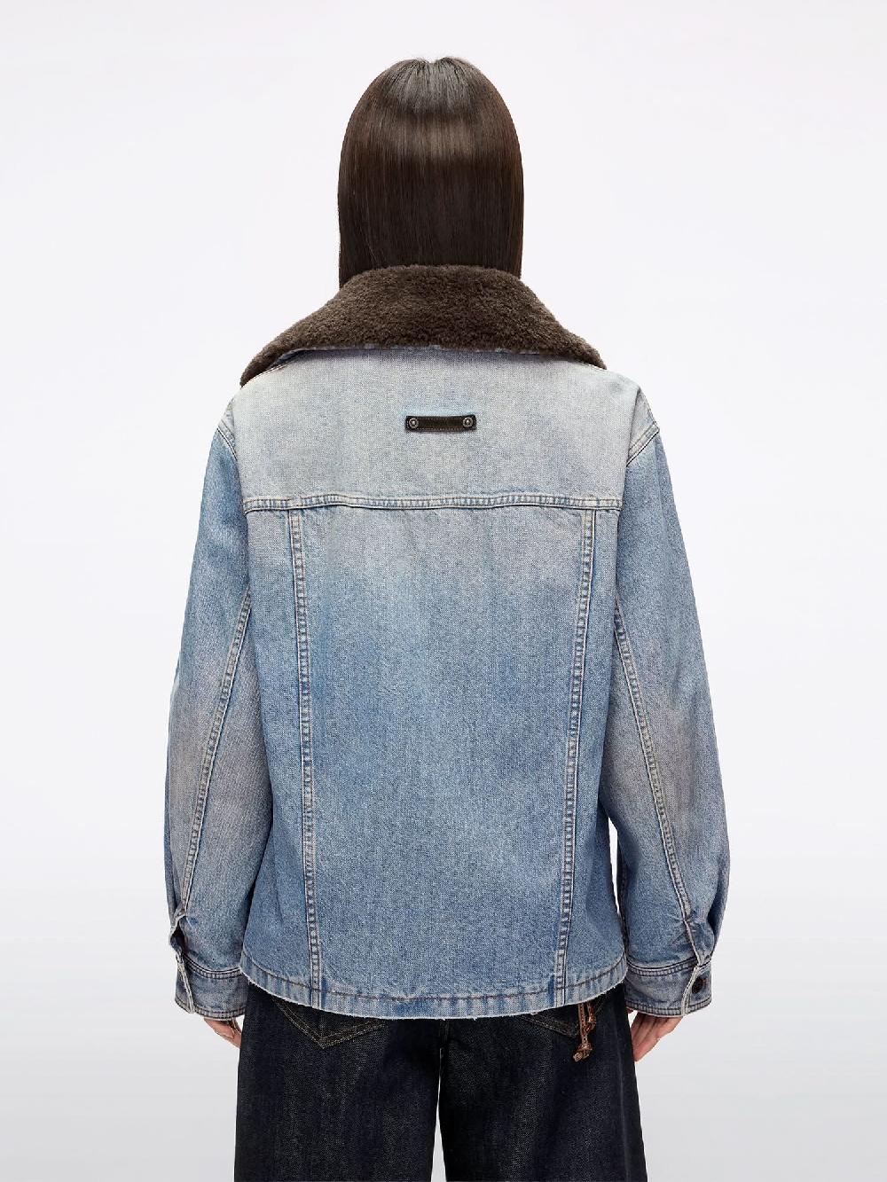 Miss Sixty UTILITY STYLE DENIM JACKET LIGHT BLUE