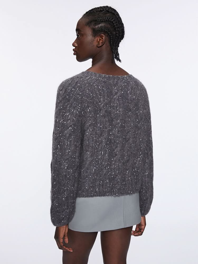 Miss Sixty V-NECK SWEATER DARK GREY
