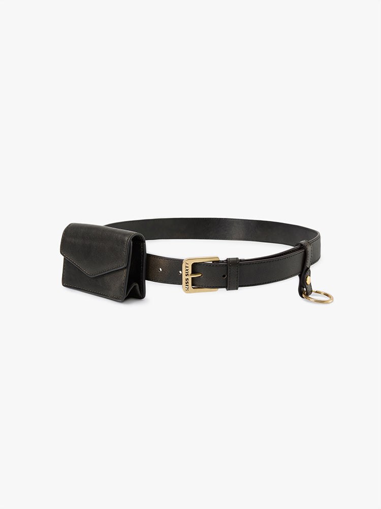 miss sixty WAIST BAG BELT CAFE BROWN
