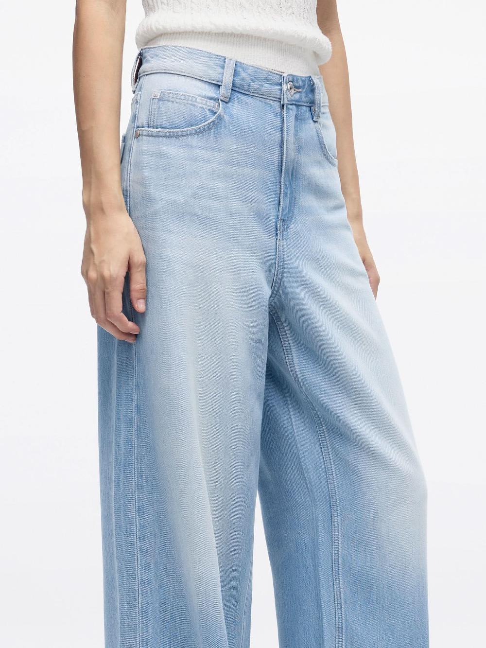 Miss Sixty WIDE-LEG DENIM JEANS LIGHT BLUE