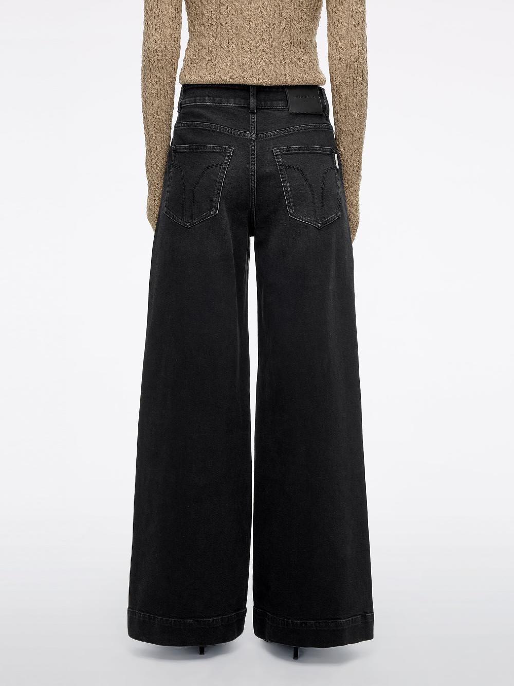 Miss Sixty WIDE-LEG JEANS BLACK FOG