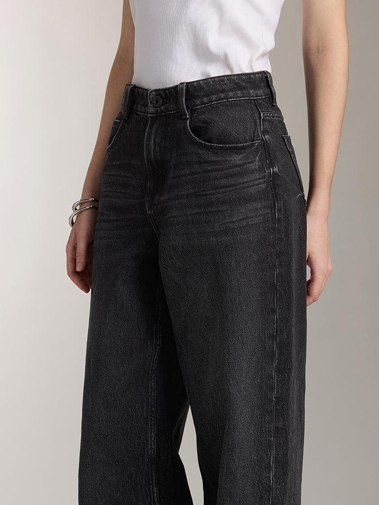 Miss Sixty WIDE LEG JEANS BLACK FOG