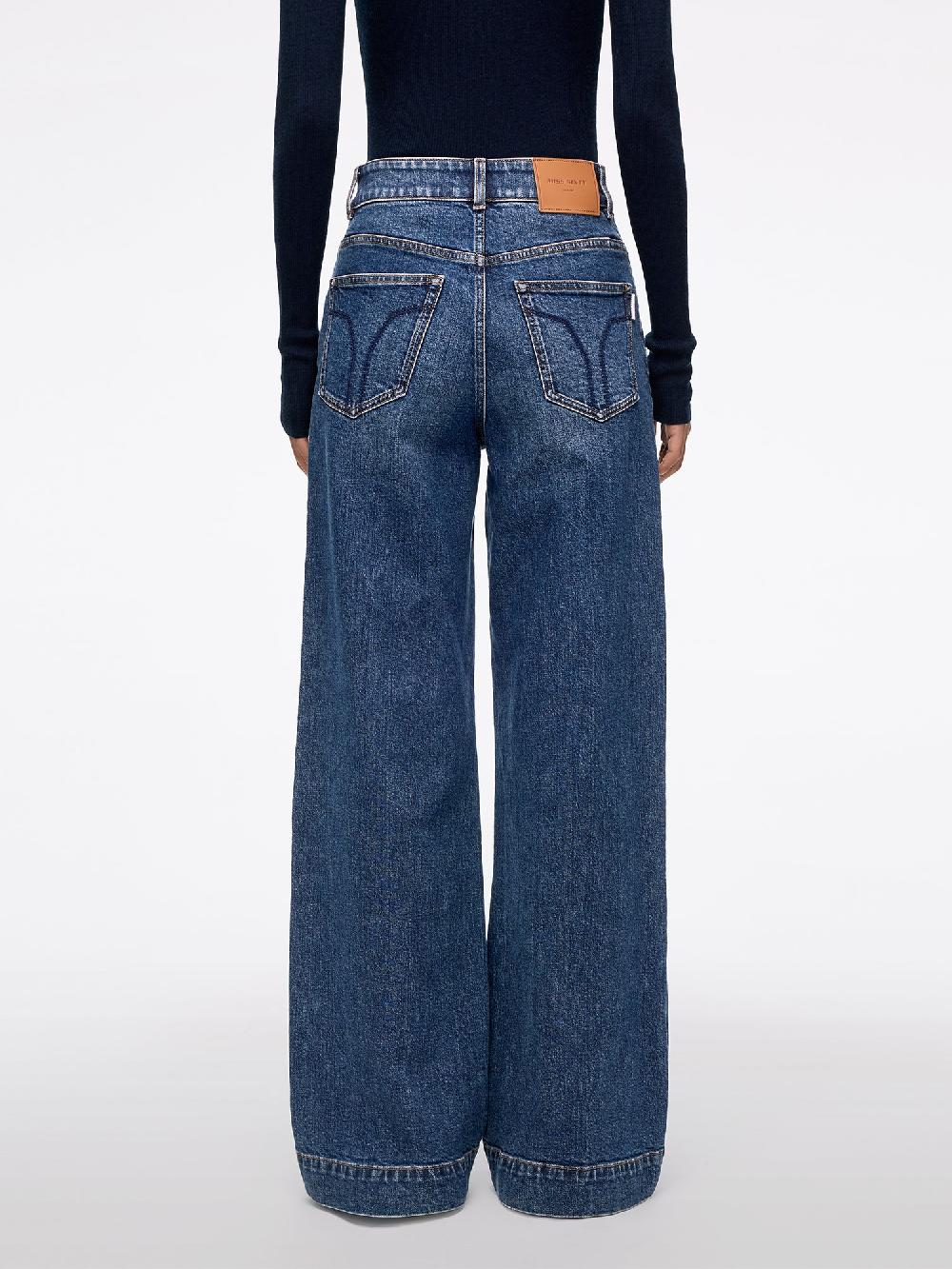 Miss Sixty WIDE-LEG JEANS DEEP BLUE