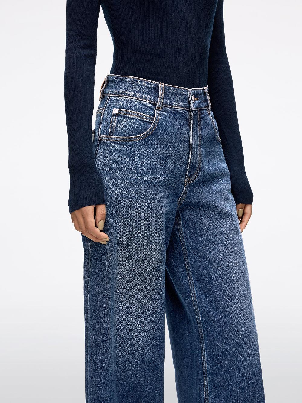 Miss Sixty WIDE-LEG JEANS DEEP BLUE