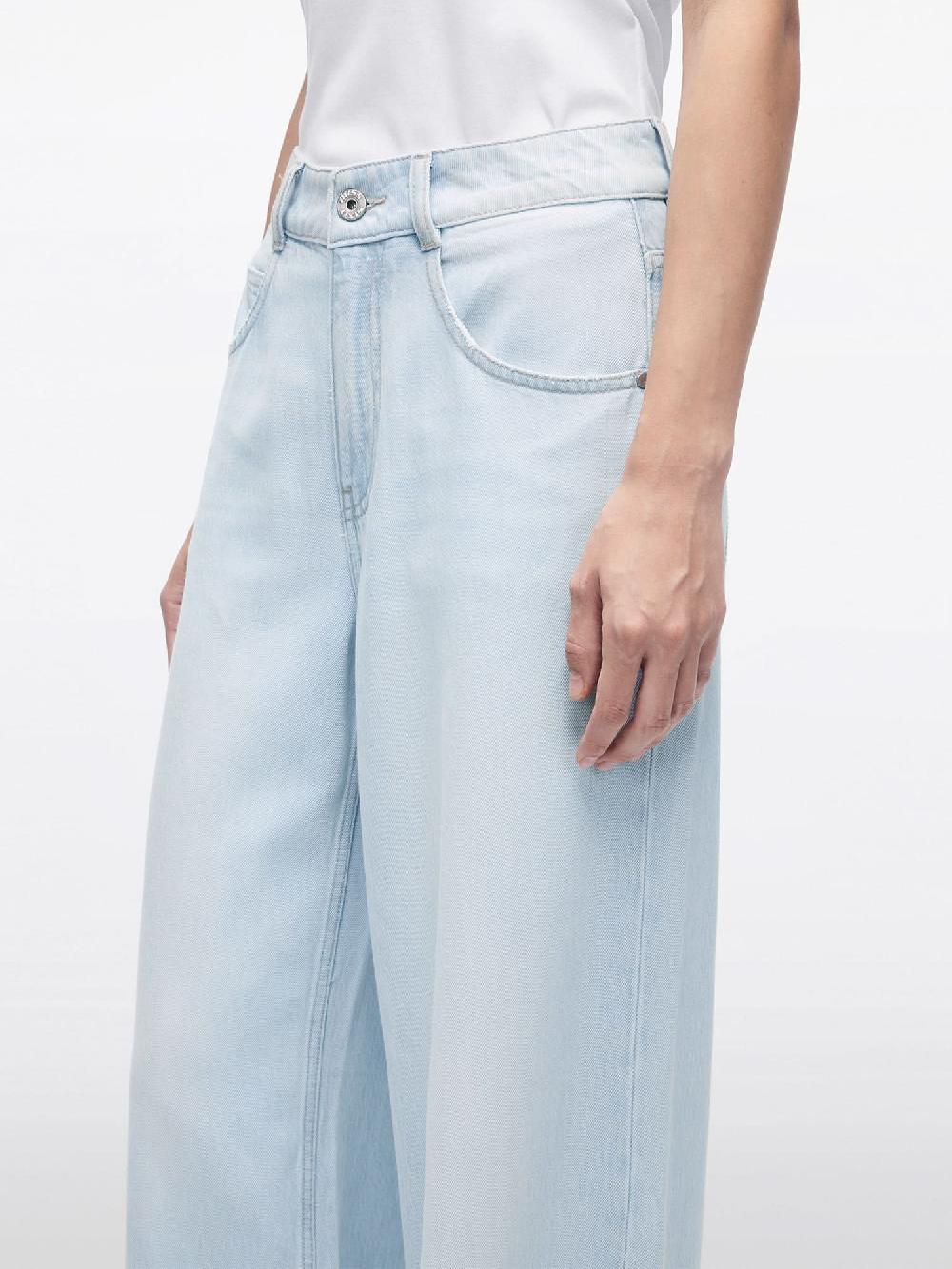Miss Sixty WIDE-LEG MID-RISE JEANS LIGHT BLUE