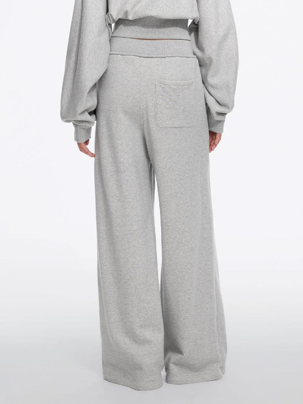 Miss Sixty WIDE-LEG SWEATPANTS HEATHER GREY