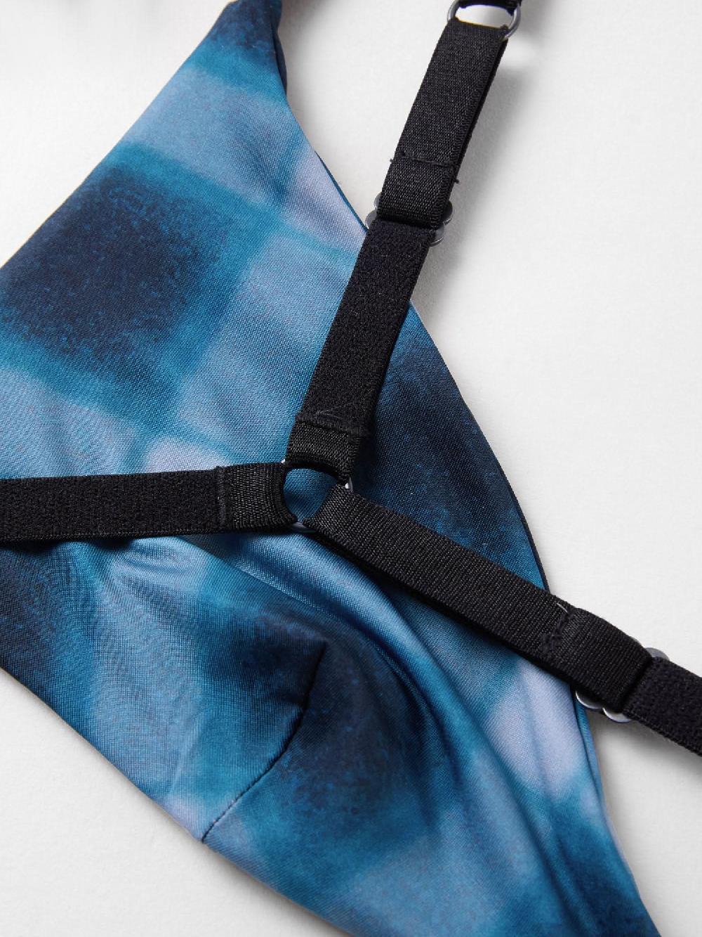 Miss Sixty Y2K STYLE T-SHIRT GREY BLUE