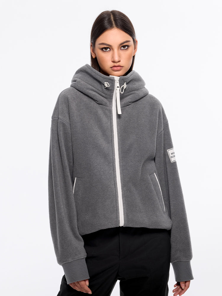 miss sixty ZIP-UP HOODIE GREY