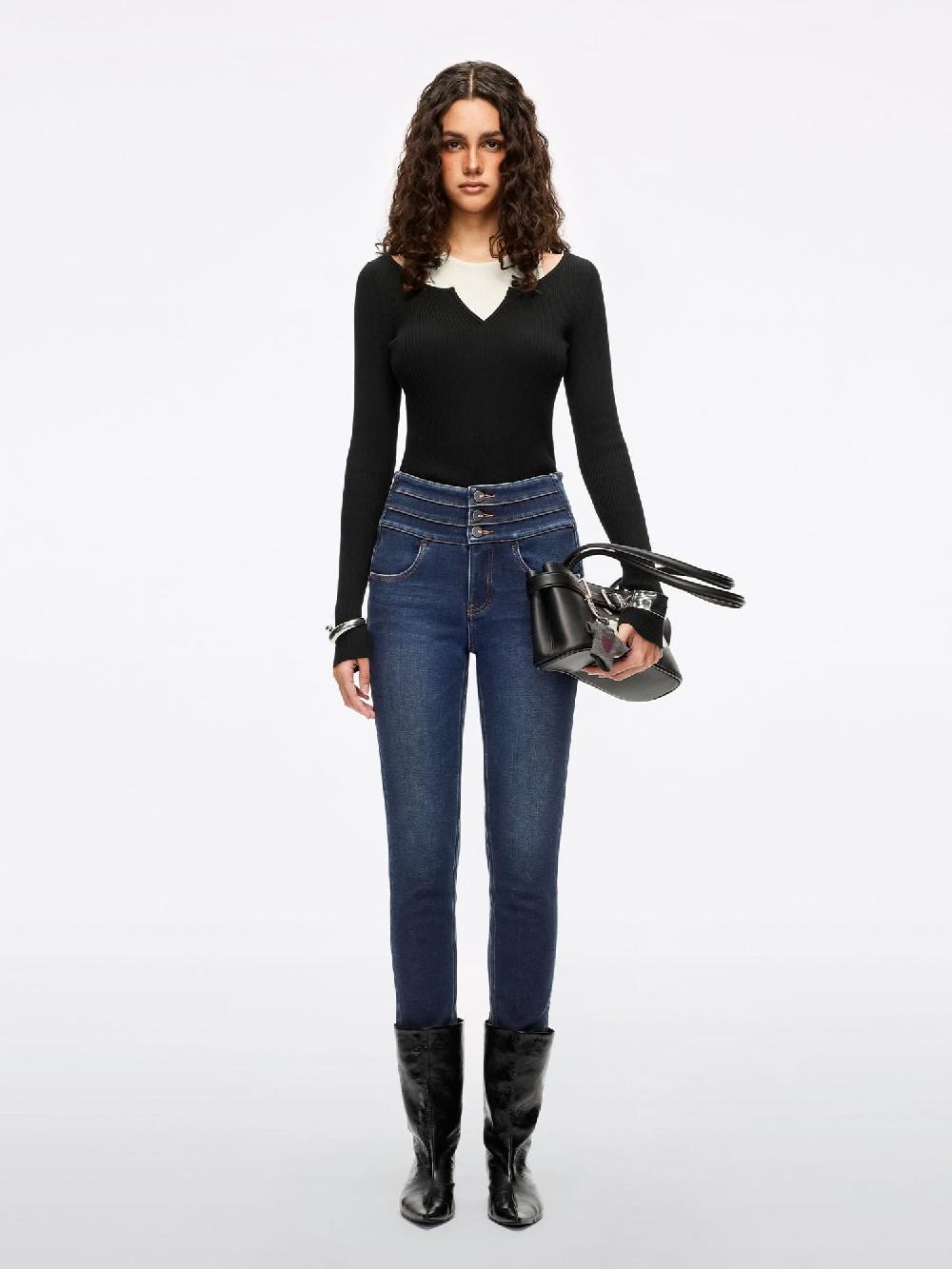 Miss Sixty SKINNY JEANS-BLUE ATTACK-PLUS 3 DEEP BLUE