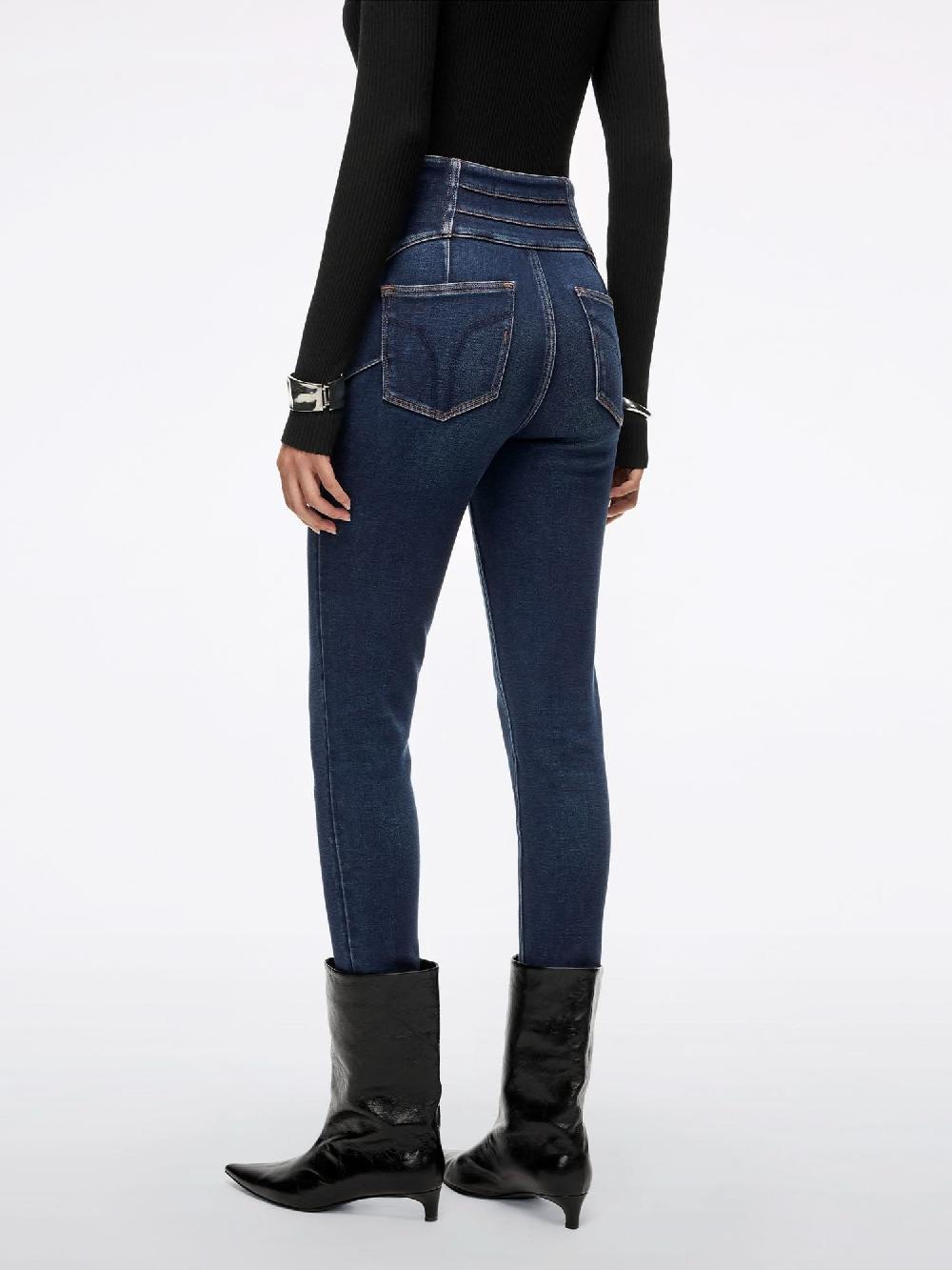 Miss Sixty SKINNY JEANS-BLUE ATTACK-PLUS 3 DEEP BLUE