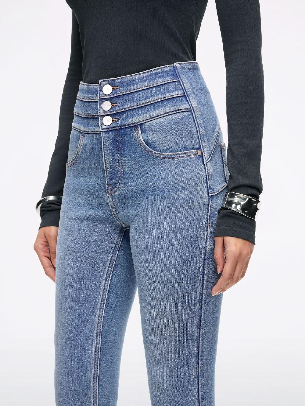 Miss Sixty SKINNY JEANS-BLUE ATTACK-PLUS 3 MIDDLE BLUE