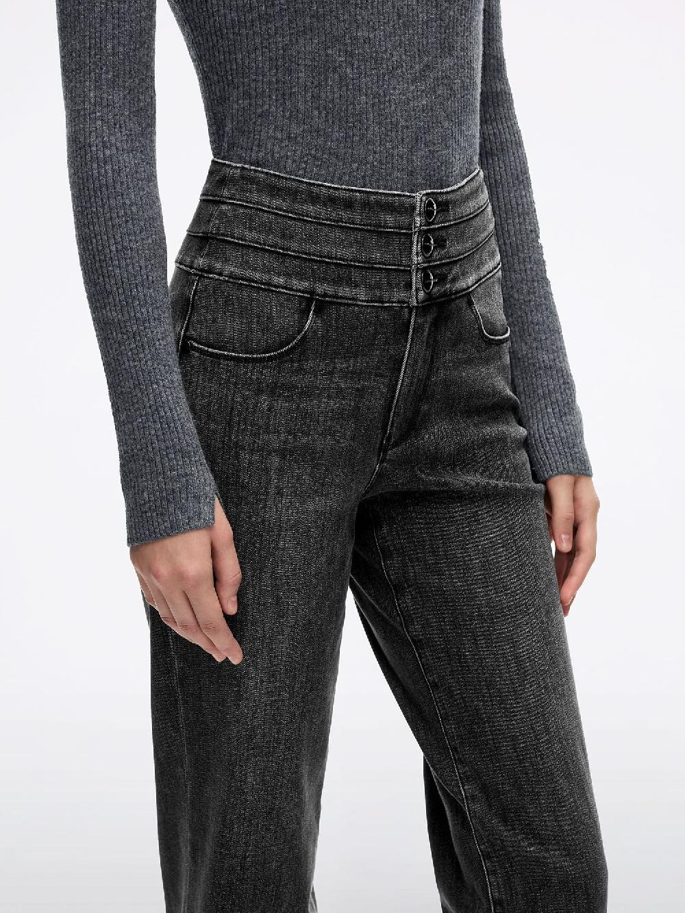 Miss Sixty STRAIGHT-FIT JEANS-BLUE ATTACK BLACK FOG