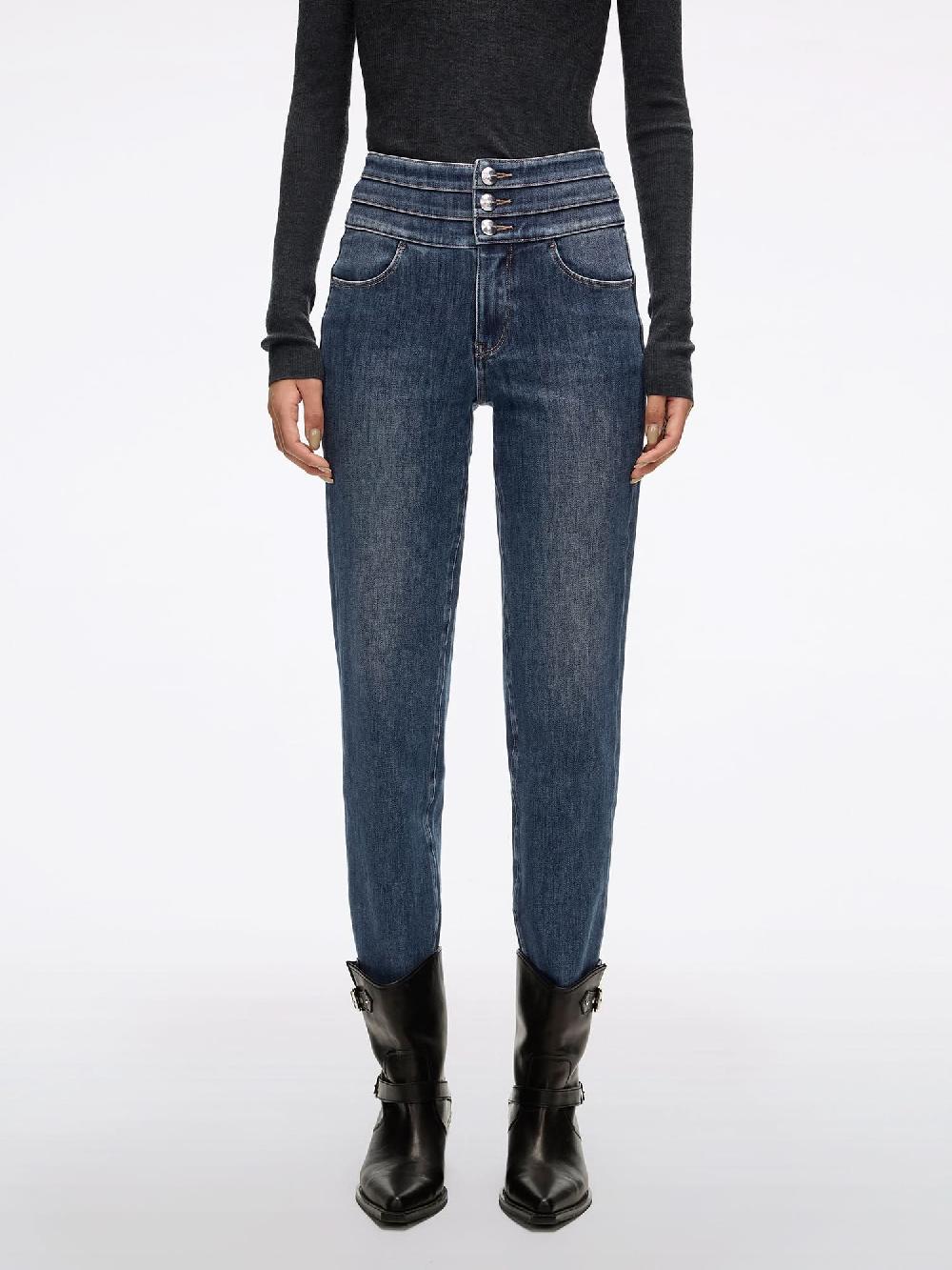 miss sixty STRAIGHT-FIT JEANS-BLUE ATTACK DEEP BLUE