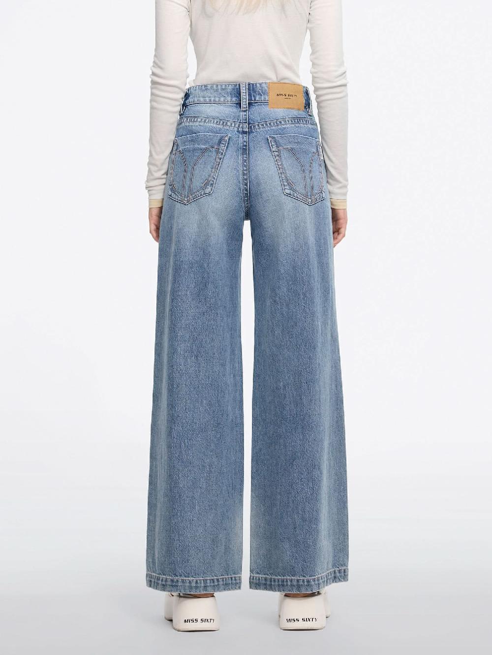 Miss Sixty VINTAGE MID-RISE FLARED JEANS-FLM MIDDLE BLUE