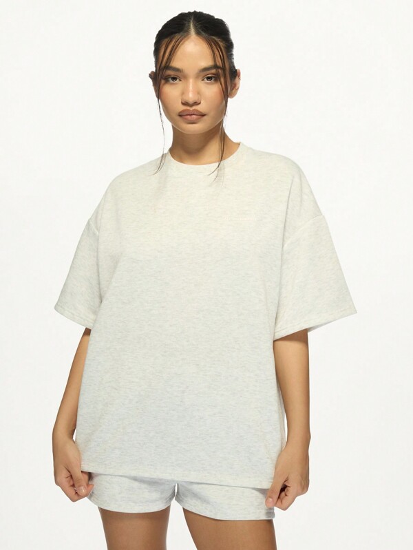 missguided MISSGUIDED Athletic Lightweight T-Shirt Relaxed Fit