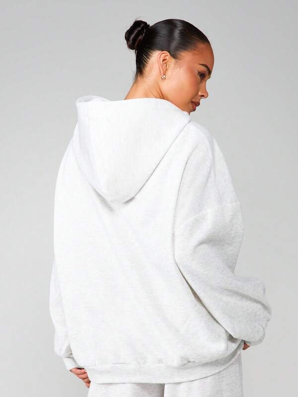 Missguided MISSGUIDED Brooklyn Hoodie With Drawstring