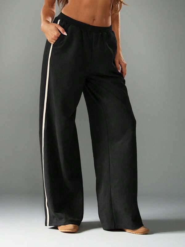 Missguided MISSGUIDED Casual Jogger Pants With Side Stripe Detail