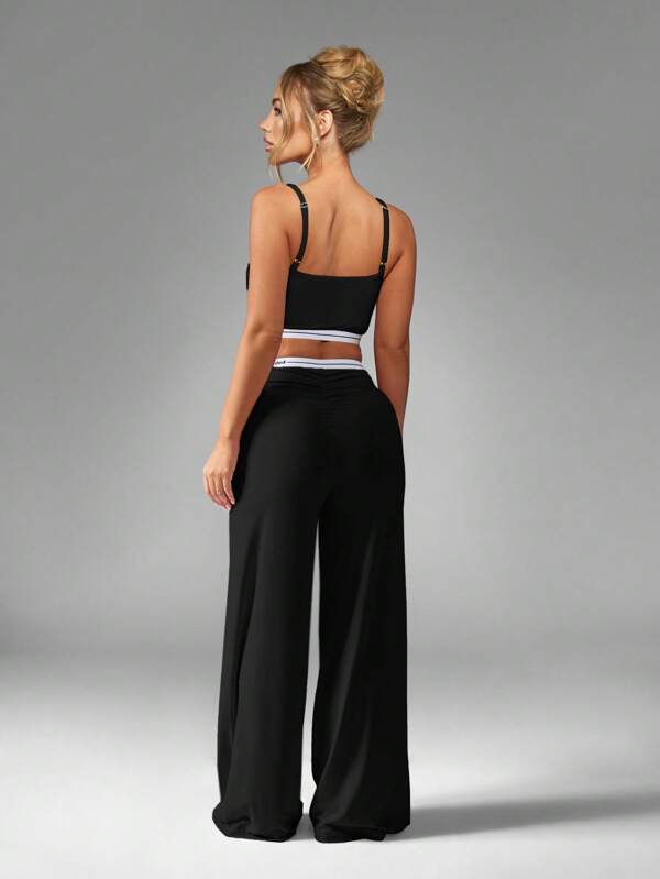 Missguided MISSGUIDED Comfy Ruched Slim Fit Lounge Set