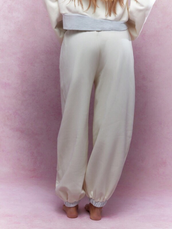 Missguided MISSGUIDED Contrast Hem And Cuff Sweatpants Winter Wear