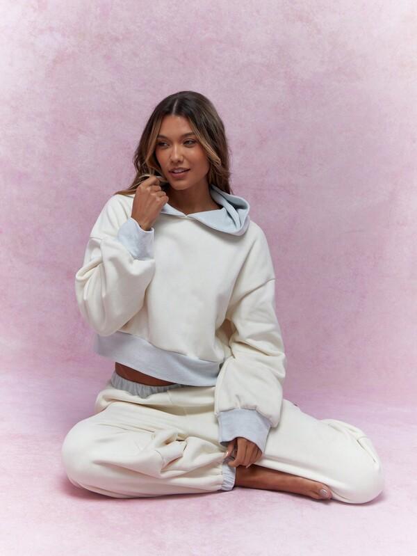 Missguided MISSGUIDED Contrast Hem And Cuff Sweatpants Winter Wear