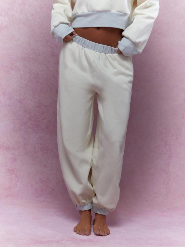 missguided MISSGUIDED Contrast Hem And Cuff Sweatpants Winter Wear