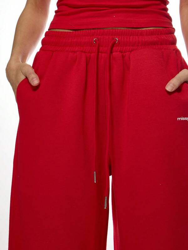 Missguided MISSGUIDED Cozy Fleece Lounge Sweatpants With Pockets