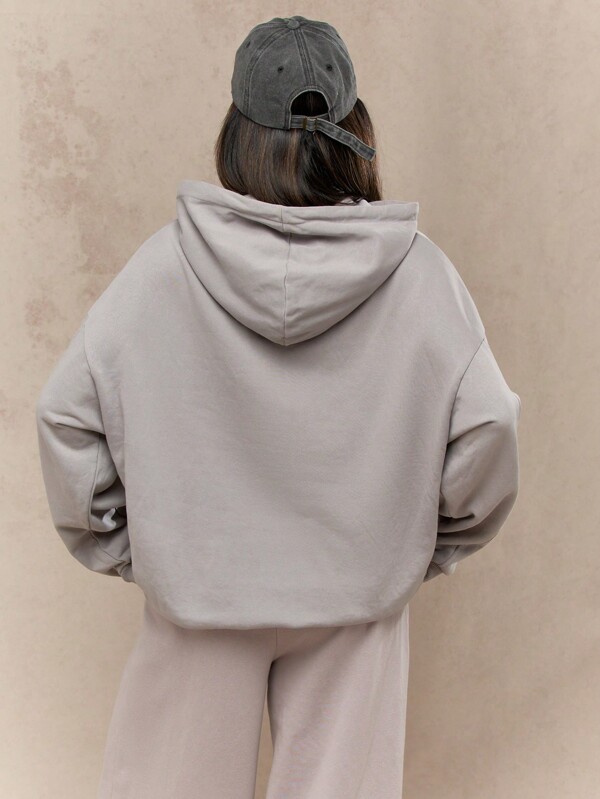 Missguided MISSGUIDED Cozy Oversized Pullover Drawstring Hoodie
