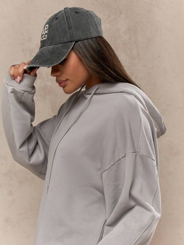Missguided MISSGUIDED Cozy Oversized Pullover Drawstring Hoodie