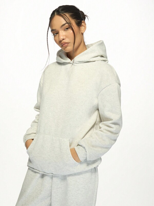 missguided MISSGUIDED Cozy Oversized Pullover Sweatshirt With Centre Pocket