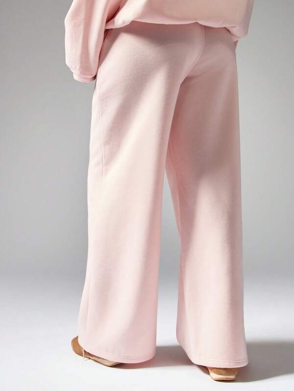 Missguided MISSGUIDED Cozy Oversized Wide Leg Sweatpants