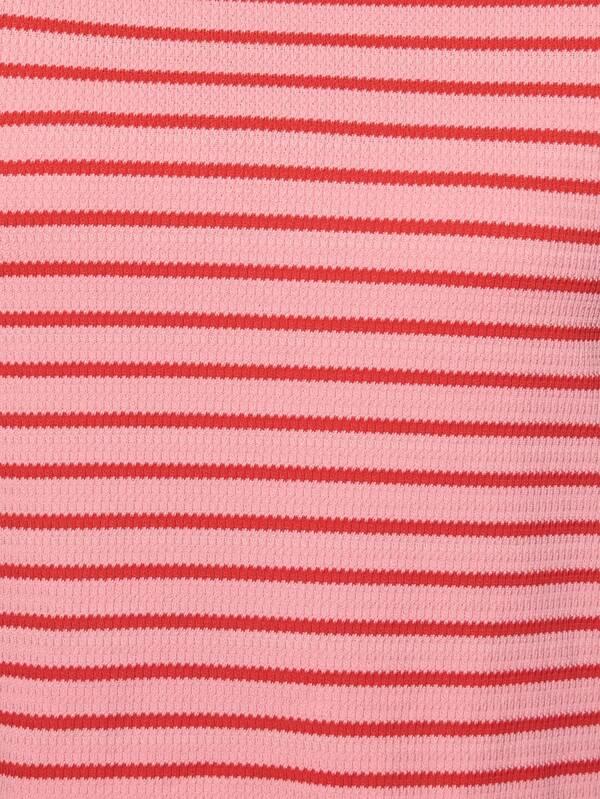Missguided MISSGUIDED Cozy Ribbed Striped Two-Piece Outfit