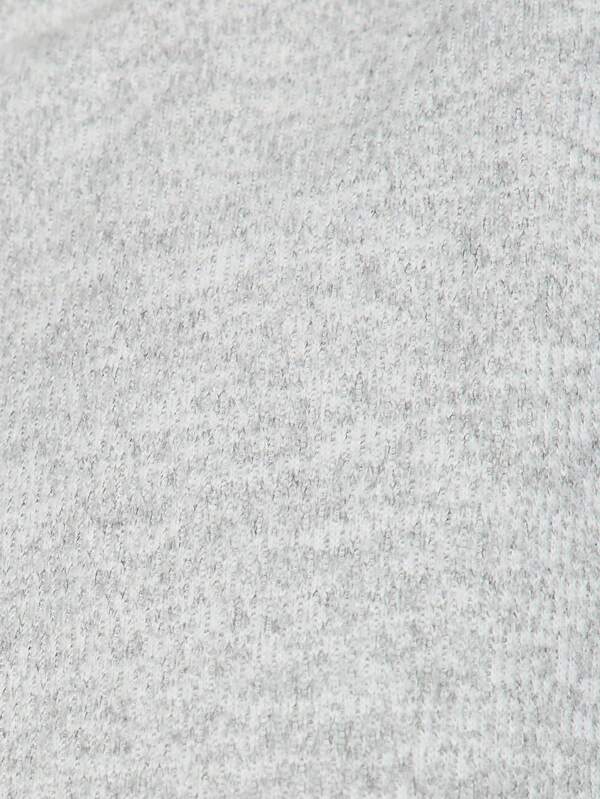 Missguided MISSGUIDED Cropped Knit Top With Fitted Waist