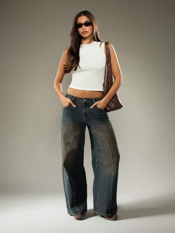 Missguided MISSGUIDED Double Layer Sleeveless Crop Vest With High Neck