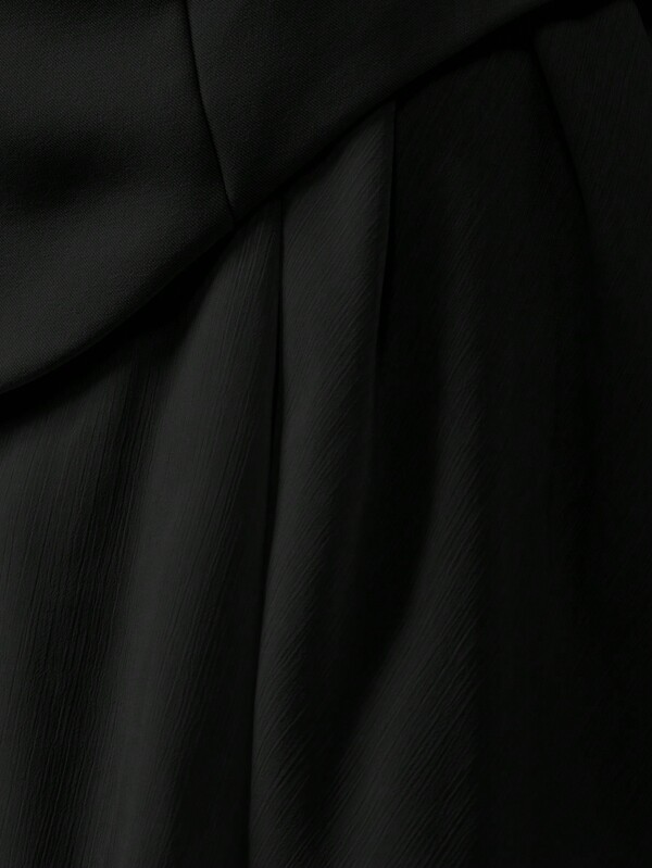 Missguided MISSGUIDED Elegant Strapless Peplum Layered Skirt Women Mini Dress