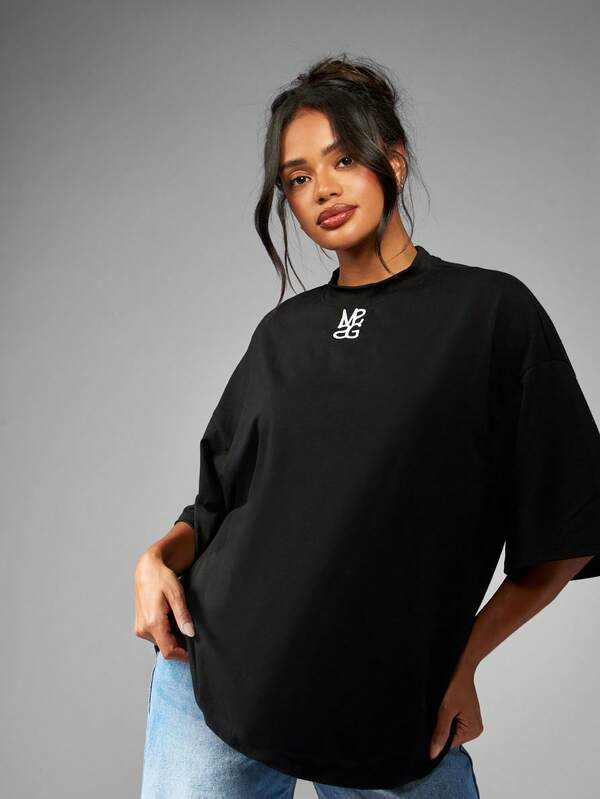 Missguided MISSGUIDED Essential Basic Cotton Oversized T-Shirt 3 Pack