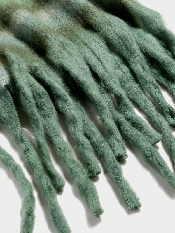 Missguided MISSGUIDED Fringed Striped Scarf With Soft Texture