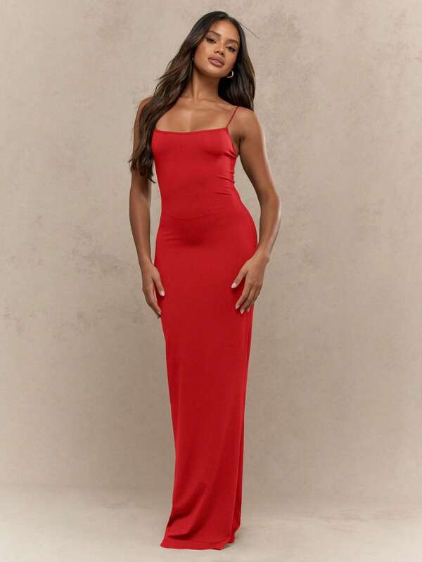 Missguided MISSGUIDED Full Length Form Fitting Elegant Mermaid Maxi Dresses