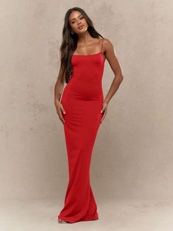 missguided MISSGUIDED Full Length Form Fitting Elegant Mermaid Maxi Dresses