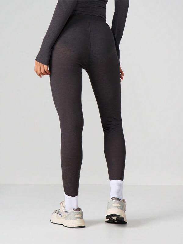 Missguided MISSGUIDED High Rise Athletic Leggings With MSOD Logo